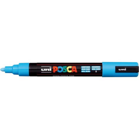 Marker Posca PC-5M, Niebieski jasny